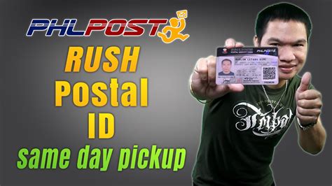 rush postal id